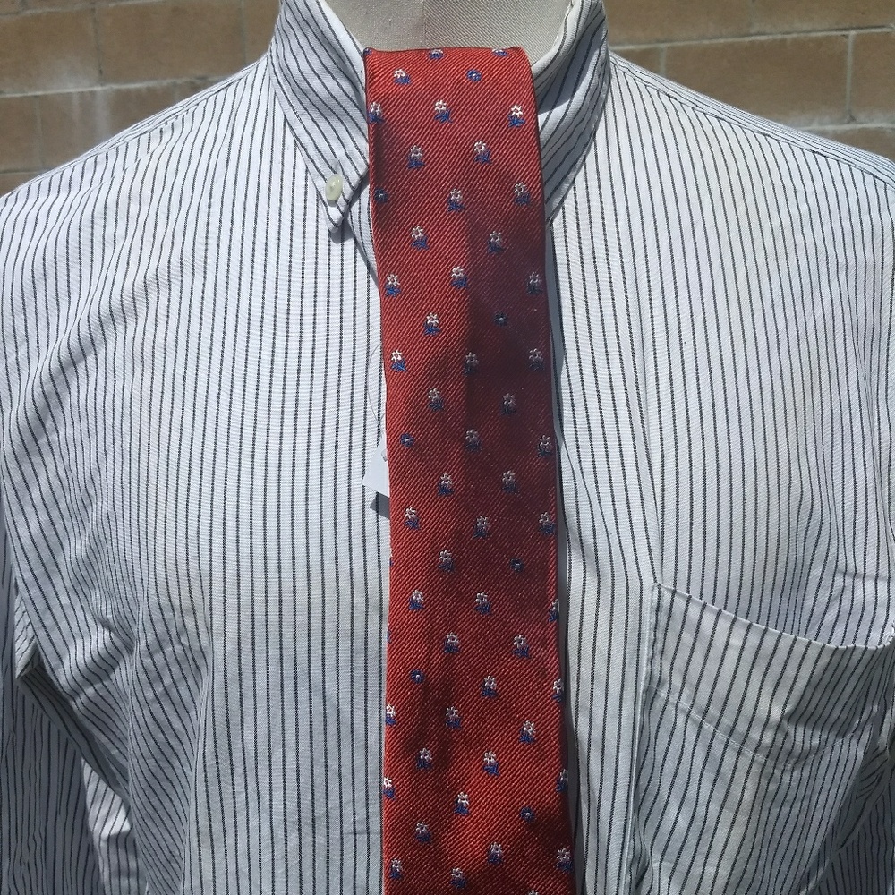 NWT J. Crew Factory floral print silk tie
